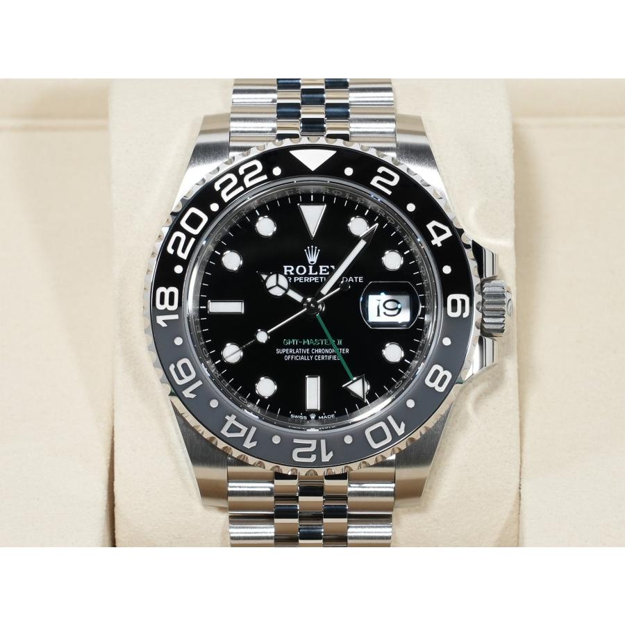 ロレックス GMTマスターII Ref.126710GRNR ステンレススチール ブラック文字盤 ジュビリーブレスレット | GMTマスター | 01