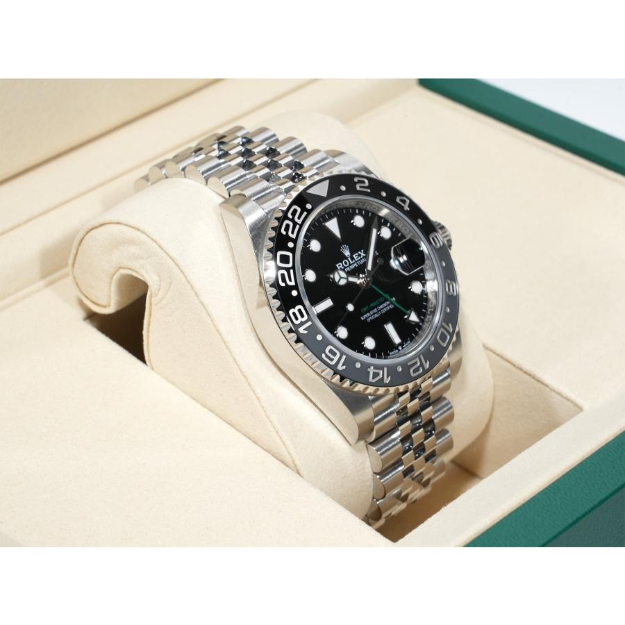 ロレックス GMTマスターII Ref.126710GRNR ステンレススチール ブラック文字盤 ジュビリーブレスレット | GMTマスター | 04