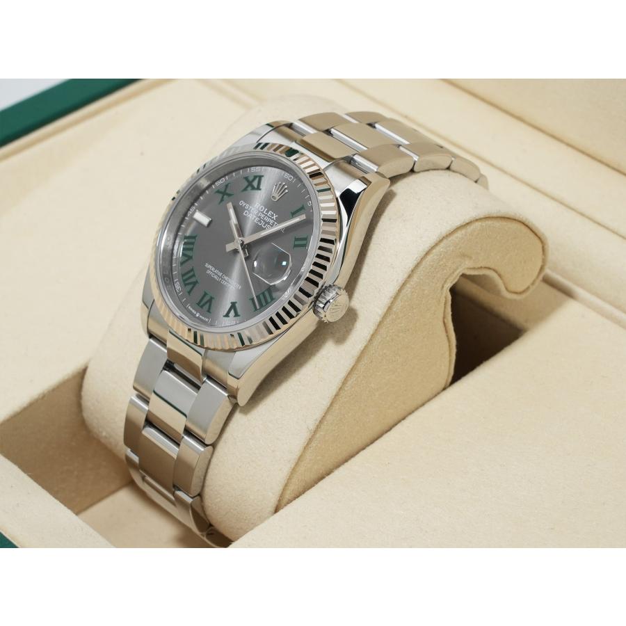 ロレックス デイトジャスト36 Ref.126234 ステンレススチール/ホワイトゴールド スレートローマン文字盤 オイスターブレスレット | デイトジャスト | 03