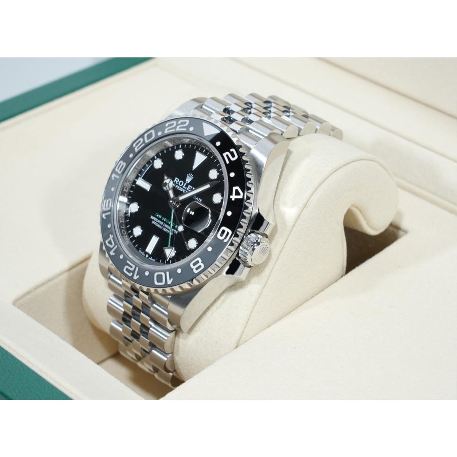 ロレックス GMTマスターII Ref.126710GRNR SS ブラック文字盤 ジュビリーブレスレット | GMTマスター | 03