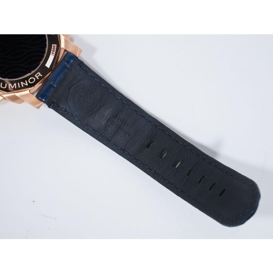パネライ ルミノールクロノ Ref.PAM01111 パネライゴールドテック ブルー文字盤 | OFFICINE PANERAI | 10
