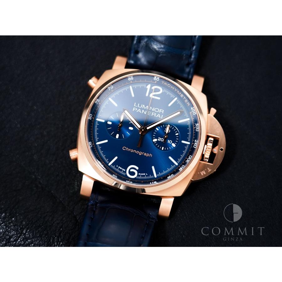 パネライ ルミノールクロノ Ref.PAM01111 パネライゴールドテック ブルー文字盤 | OFFICINE PANERAI | 12