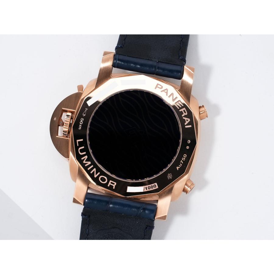 パネライ ルミノールクロノ Ref.PAM01111 パネライゴールドテック ブルー文字盤 | OFFICINE PANERAI | 05