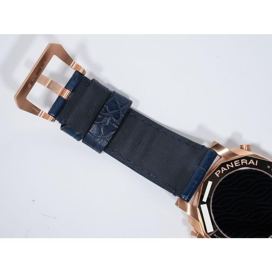 パネライ ルミノールクロノ Ref.PAM01111 パネライゴールドテック ブルー文字盤 | OFFICINE PANERAI | 08