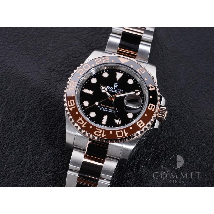 ロレックス GMTマスターII Ref.126711CHNR ステンレススチール/エバーローズゴールド ブラック文字盤 オイスターブレスレット | GMTマスター | 10