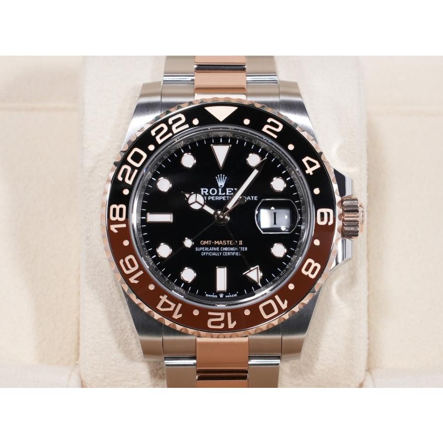 ロレックス GMTマスターII Ref.126711CHNR ステンレススチール/エバーローズゴールド ブラック文字盤 オイスターブレスレット | GMTマスター | 01