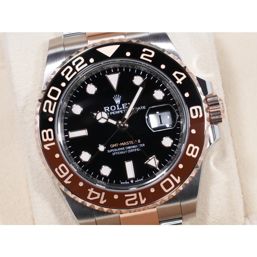 ロレックス GMTマスターII Ref.126711CHNR ステンレススチール/エバーローズゴールド ブラック文字盤 オイスターブレスレット | GMTマスター | 02