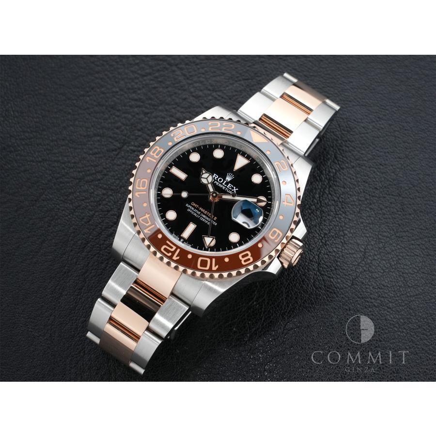 ロレックス GMTマスターII Ref.126711CHNR ステンレススチール/エバーローズゴールド ブラック文字盤 オイスターブレスレット | GMTマスター | 10