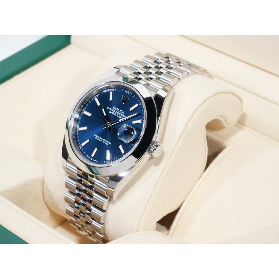 ロレックス デイトジャスト41 Ref.126300 ステンレススチール ブライトブルー文字盤 ジュビリーブレスレット | デイトジャスト | 03