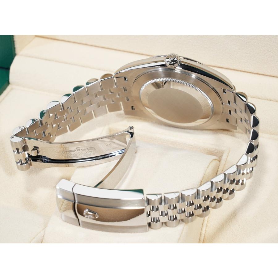 ロレックス デイトジャスト41 Ref.126300 ステンレススチール ブライトブルー文字盤 ジュビリーブレスレット | デイトジャスト | 07