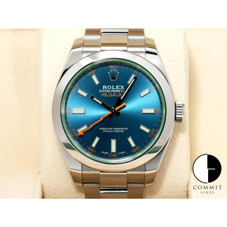 ロレックス ミルガウス Ref.116400GV ステンレススチール Zブルー文字盤 | ミルガウス