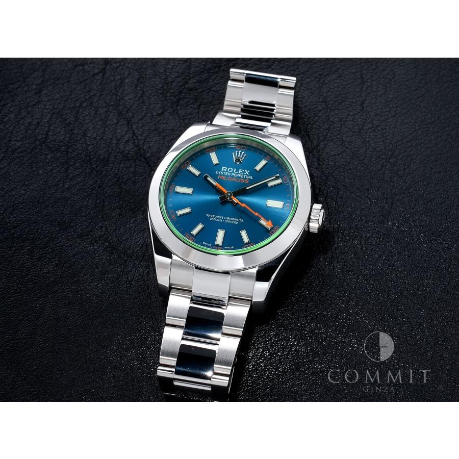 ロレックス ミルガウス Ref.116400GV ステンレススチール Zブルー文字盤 | ミルガウス | 10
