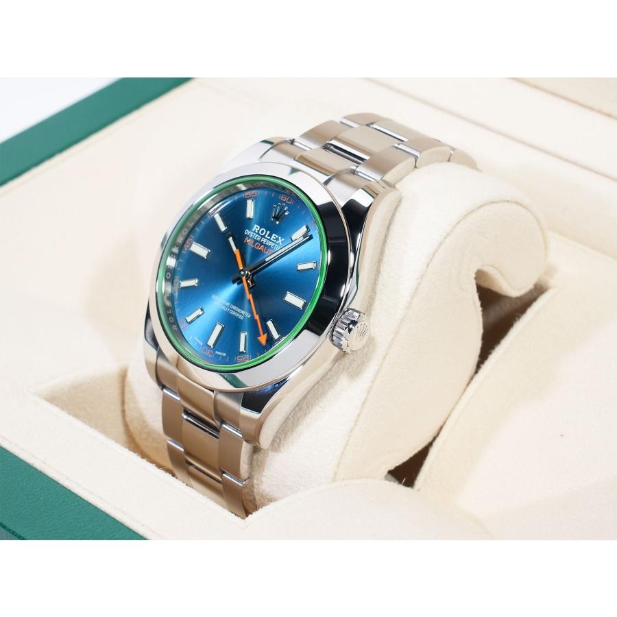 ロレックス ミルガウス Ref.116400GV ステンレススチール Zブルー文字盤 | ミルガウス | 03