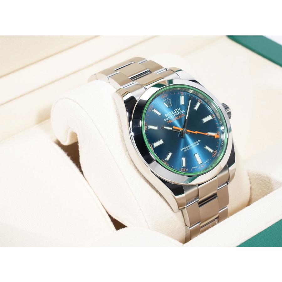 ロレックス ミルガウス Ref.116400GV ステンレススチール Zブルー文字盤 | ミルガウス | 04
