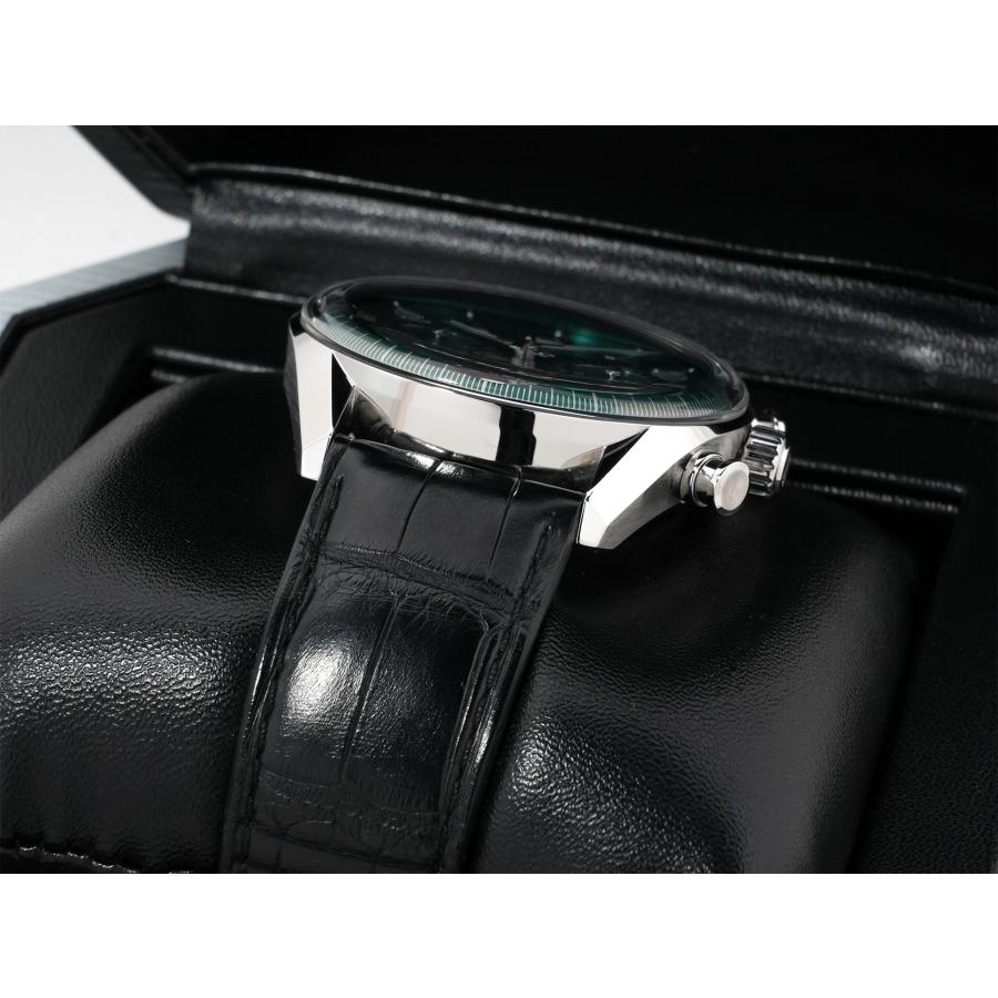 タグホイヤー カレラ トゥールビヨン クロノグラフ Ref.CBS5011.FC6566 ステンレススチール グリーン文字盤 | TAG HEUER | 05