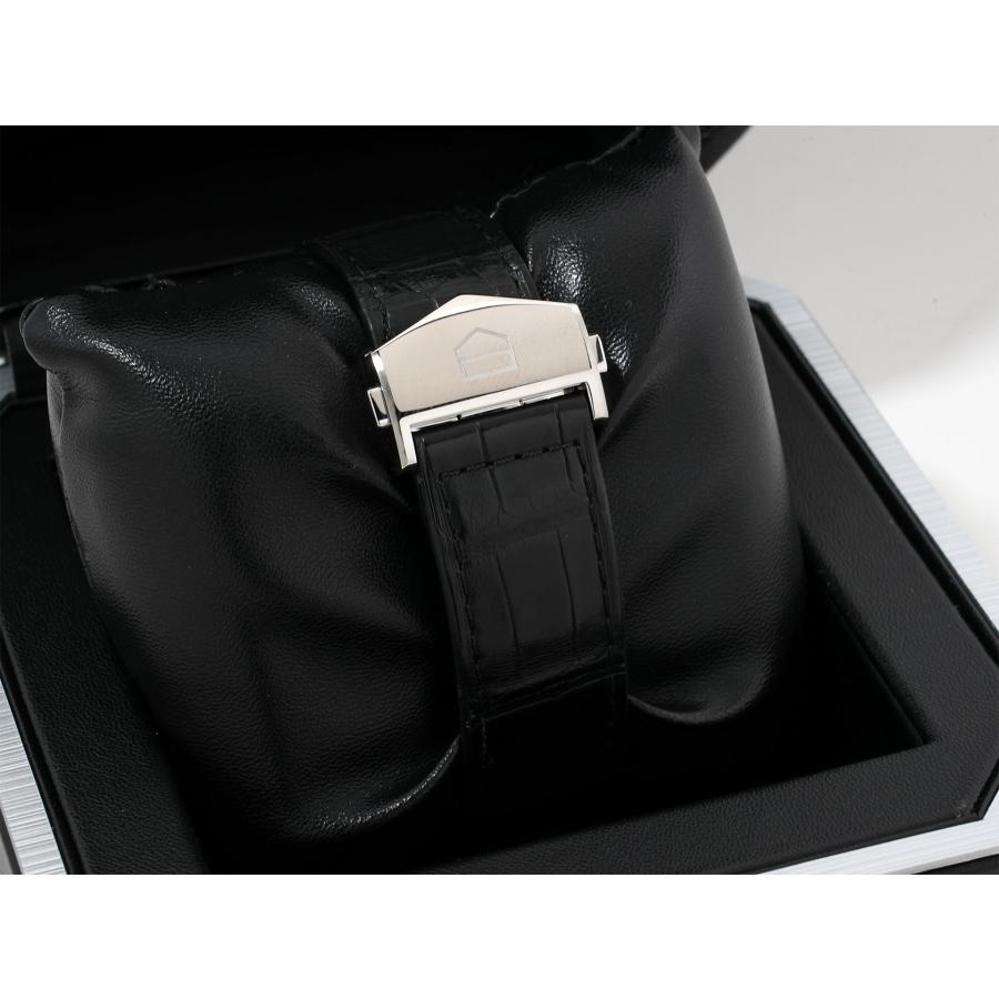 タグホイヤー カレラ トゥールビヨン クロノグラフ Ref.CBS5011.FC6566 ステンレススチール グリーン文字盤 | TAG HEUER | 06