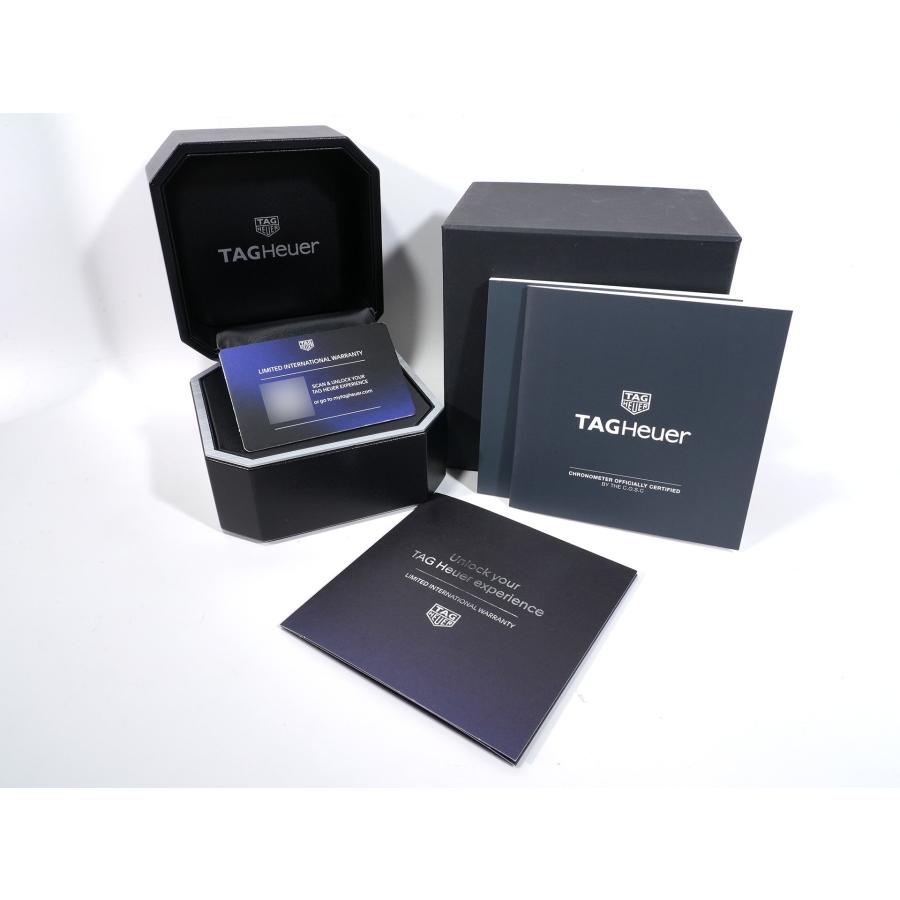 タグホイヤー カレラ トゥールビヨン クロノグラフ Ref.CBS5011.FC6566 ステンレススチール グリーン文字盤 | TAG HEUER | 08