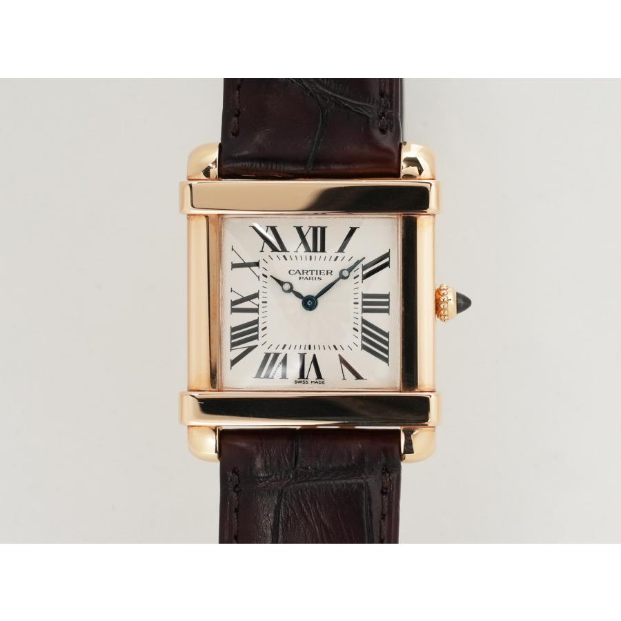 カルティエ タンク シノワーズ LM Ref.W1542451 ピンクゴールド シルバー文字盤 | Cartier | 01