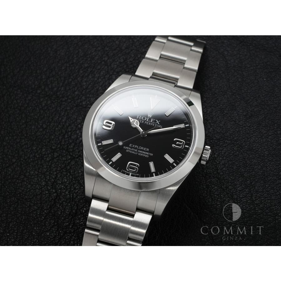 ロレックス エクスプローラーI Ref.214270 ステンレススチール ブラック文字盤 オイスターブレスレット | エクスプローラー（ROLEX） | 10