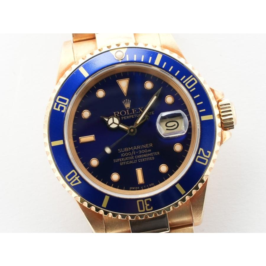ロレックス サブマリーナー デイト Ref.16618 イエローゴールド ブルー文字盤 | サブマリーナー | 02
