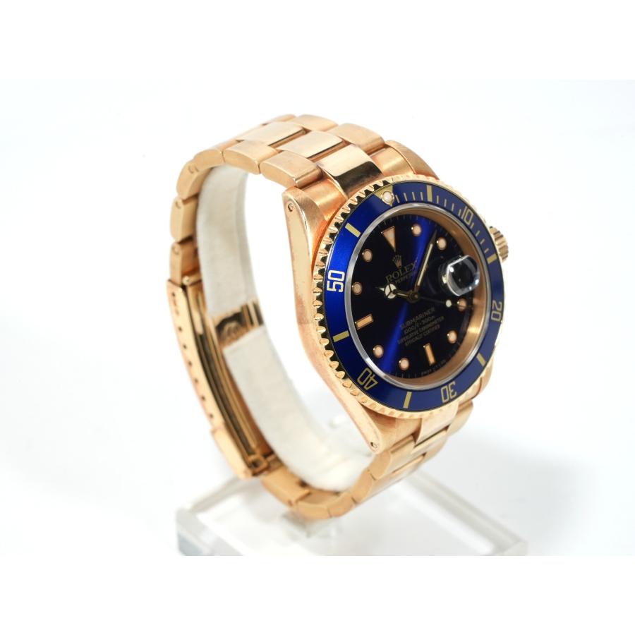 ロレックス サブマリーナー デイト Ref.16618 イエローゴールド ブルー文字盤 | サブマリーナー | 04