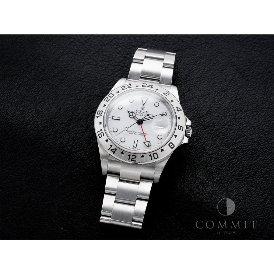 ロレックス エクスプローラーII Ref.16570 ステンレススチール ホワイト文字盤 オイスターブレスレット | エクスプローラーII | 10