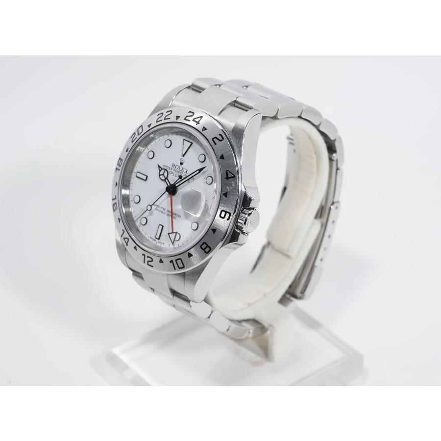 ロレックス エクスプローラーII Ref.16570 ステンレススチール ホワイト文字盤 オイスターブレスレット | エクスプローラーII | 03