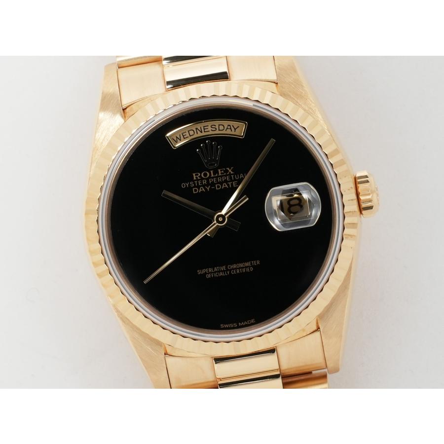 ロレックス デイデイト36 Ref.18238 イエローゴールド オニキス文字盤 | デイデイト | 02