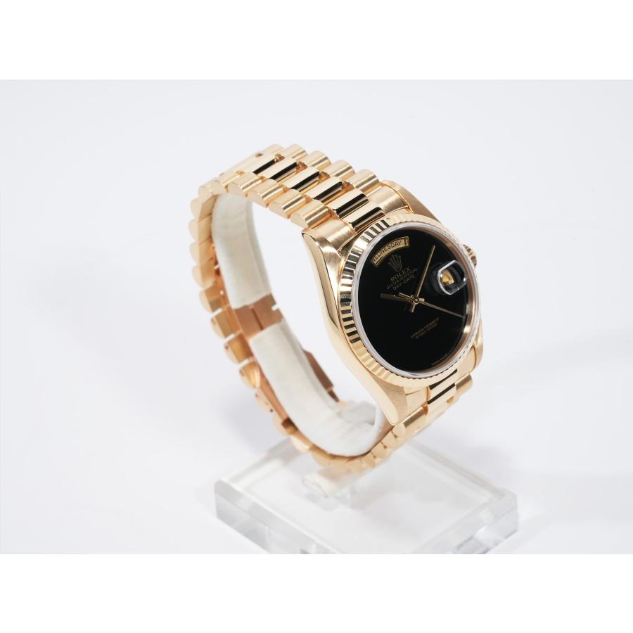 ロレックス デイデイト36 Ref.18238 イエローゴールド オニキス文字盤 | デイデイト | 04