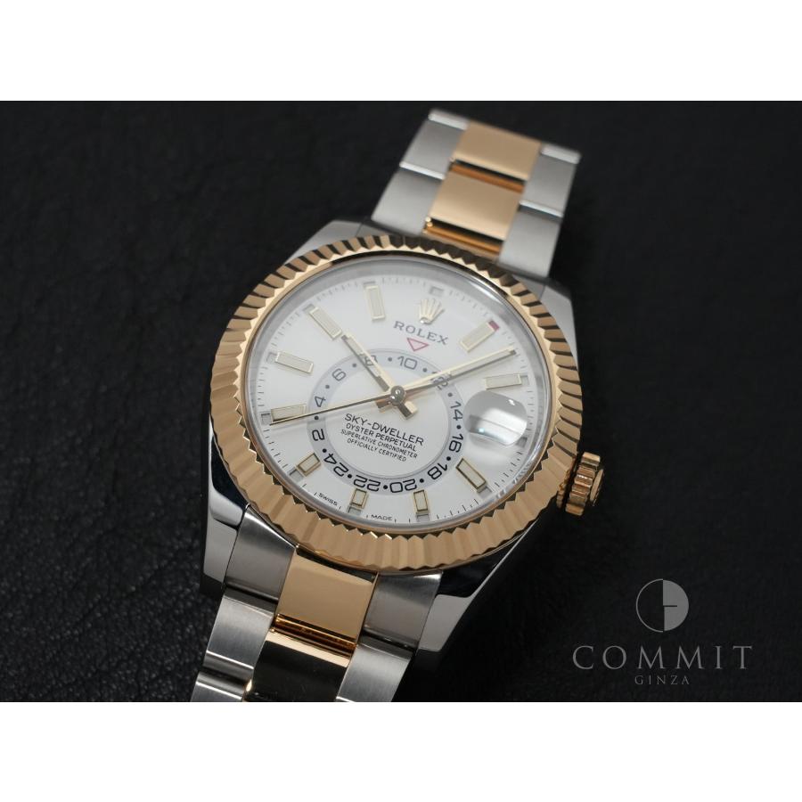 ロレックス スカイドゥエラー Ref.326933 SS/YG ホワイト文字盤 | スカイドゥエラー | 10