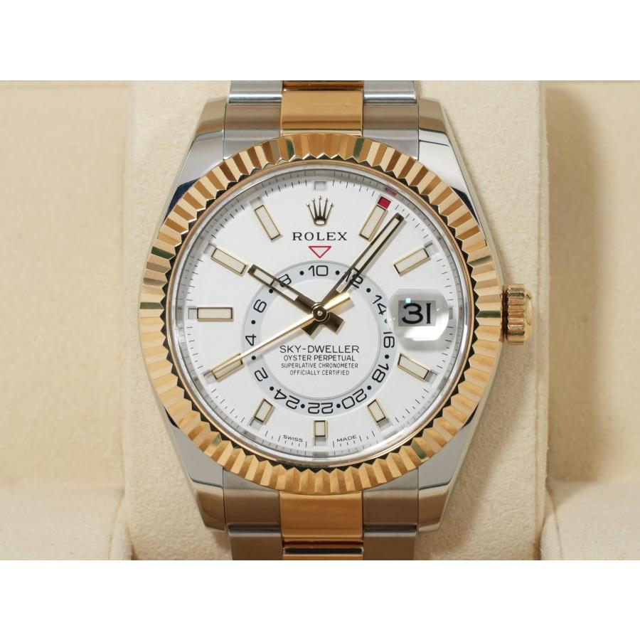 ロレックス スカイドゥエラー Ref.326933 SS/YG ホワイト文字盤 | スカイドゥエラー | 01
