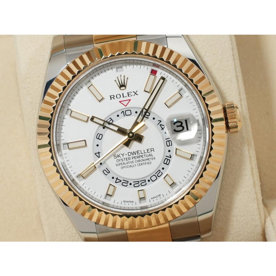 ロレックス スカイドゥエラー Ref.326933 SS/YG ホワイト文字盤 | スカイドゥエラー | 02