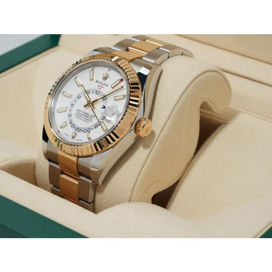 ロレックス スカイドゥエラー Ref.326933 SS/YG ホワイト文字盤 | スカイドゥエラー | 03