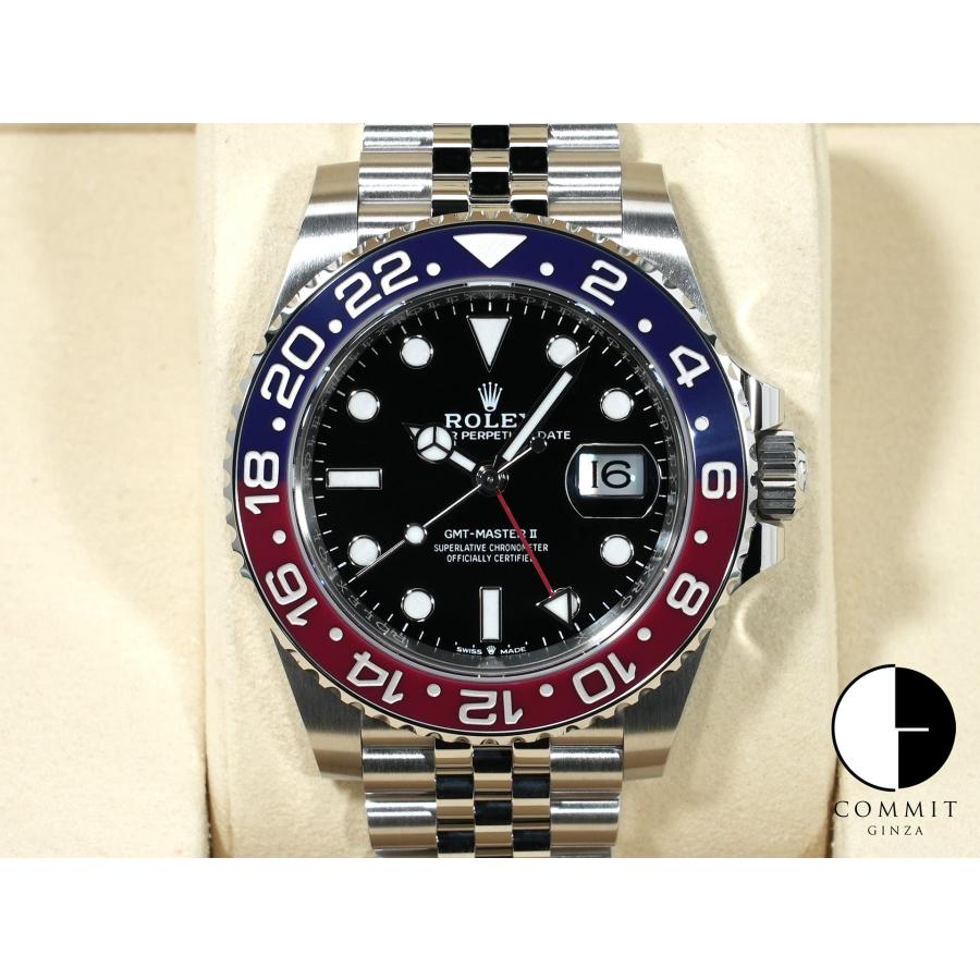 ロレックス GMTマスターII Ref.126710BLRO ステンレススチール ブラック文字盤 ジュビリーブレスレット | GMTマスター