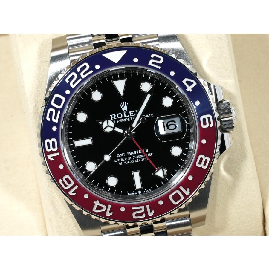 ロレックス GMTマスターII Ref.126710BLRO ステンレススチール ブラック文字盤 ジュビリーブレスレット | GMTマスター | 02