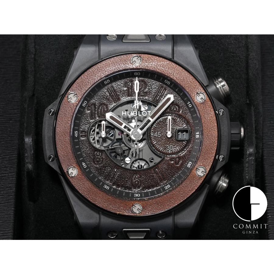 ウブロ ビッグバン ウニコ ベルルッティ コールドブラウン Ref.411.CI.0500.VR.BER20 ブラックセラミック ブラウン文字盤 | HUBLOT