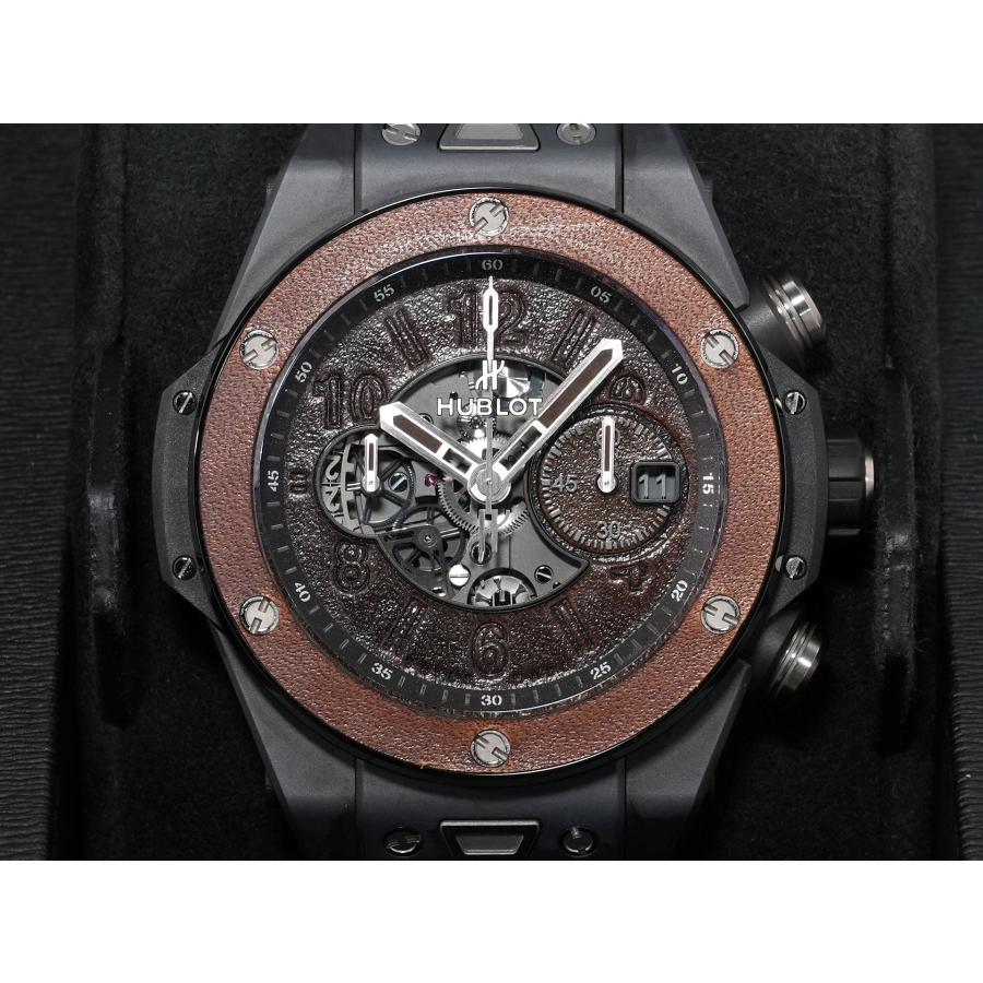 ウブロ ビッグバン ウニコ ベルルッティ コールドブラウン Ref.411.CI.0500.VR.BER20 ブラックセラミック ブラウン文字盤 | HUBLOT | 01