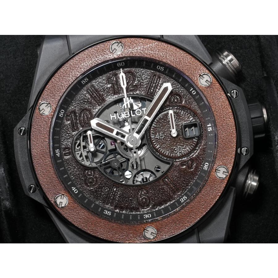 ウブロ ビッグバン ウニコ ベルルッティ コールドブラウン Ref.411.CI.0500.VR.BER20 ブラックセラミック ブラウン文字盤 | HUBLOT | 02