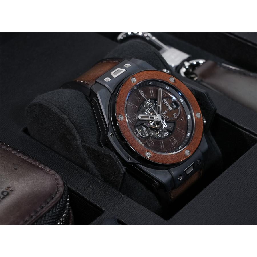 ウブロ ビッグバン ウニコ ベルルッティ コールドブラウン Ref.411.CI.0500.VR.BER20 ブラックセラミック ブラウン文字盤 | HUBLOT | 04