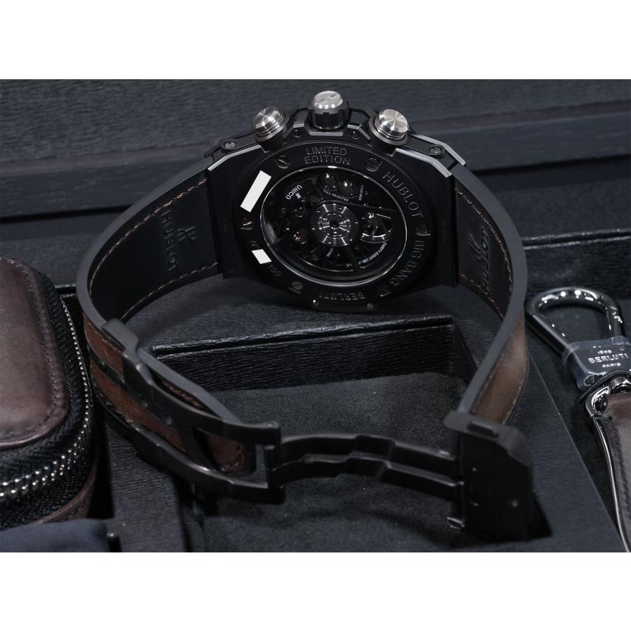 ウブロ ビッグバン ウニコ ベルルッティ コールドブラウン Ref.411.CI.0500.VR.BER20 ブラックセラミック ブラウン文字盤 | HUBLOT | 07