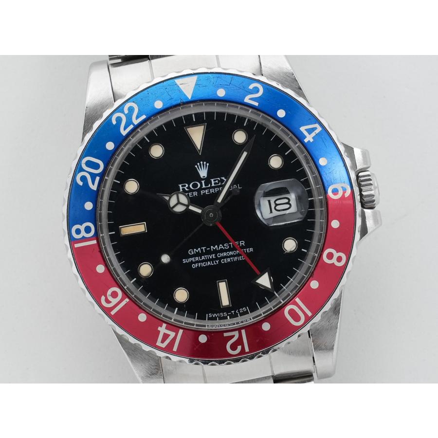 ロレックス GMTマスター Ref.16750 ステンレススチール ブラック文字盤 オイスターブレスレット | GMTマスター | 02