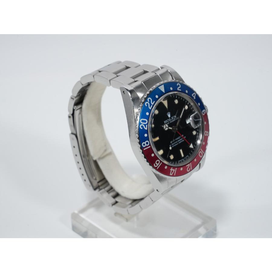 ロレックス GMTマスター Ref.16750 ステンレススチール ブラック文字盤 オイスターブレスレット | GMTマスター | 04