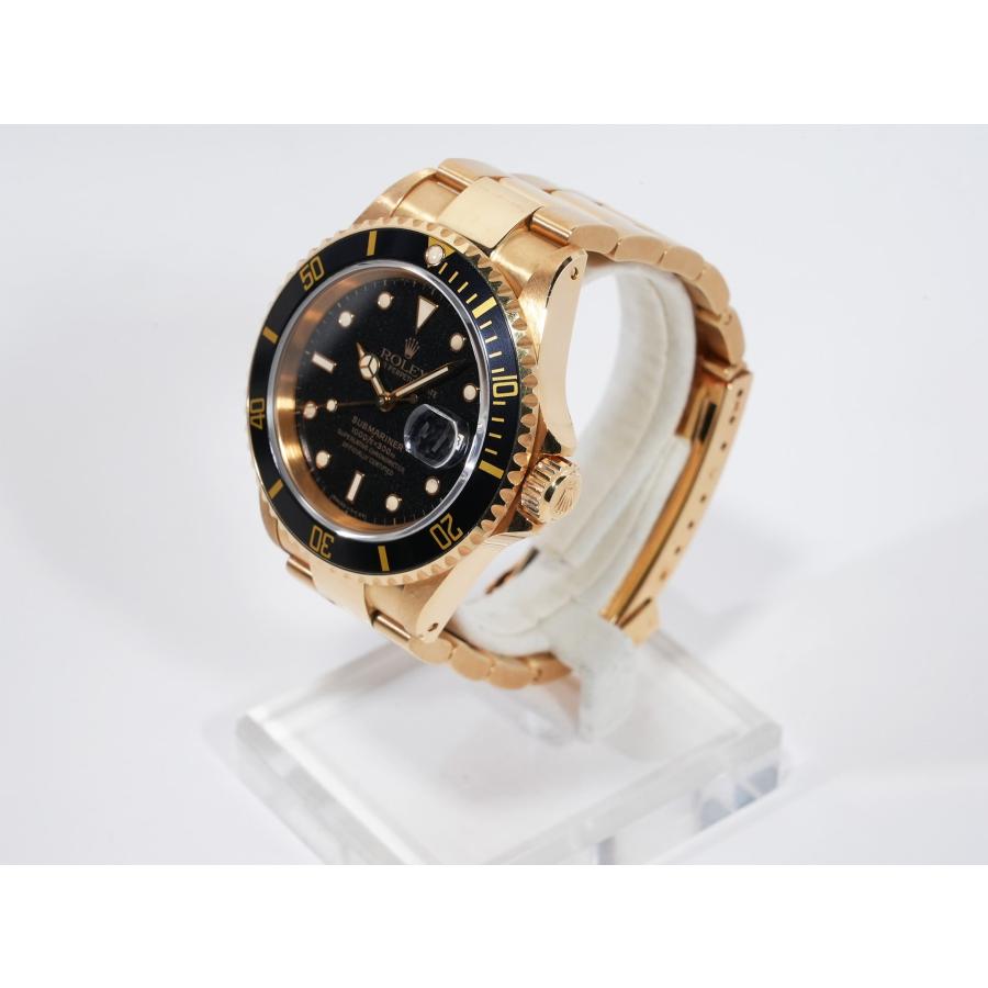 ロレックス サブマリーナー デイト Ref.16618 イエローゴールド ブラック文字盤 | サブマリーナー | 03