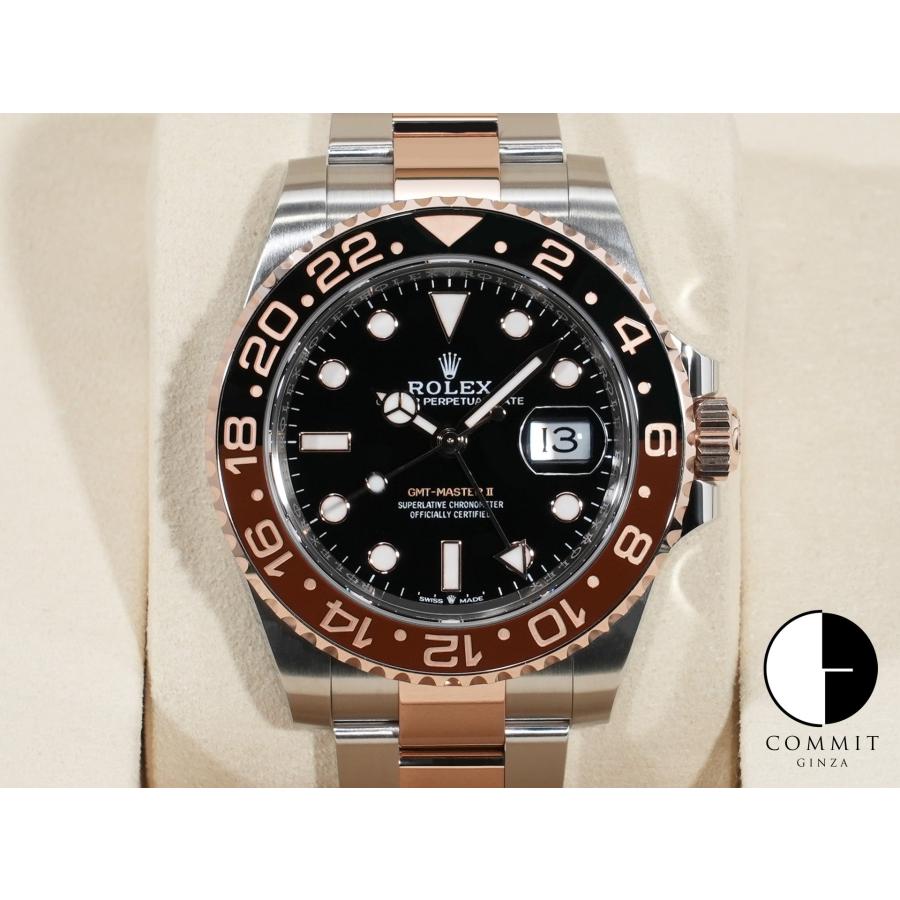 ロレックス GMTマスターII Ref.126711CHNR SS/ERG ブラック文字盤 | GMTマスター