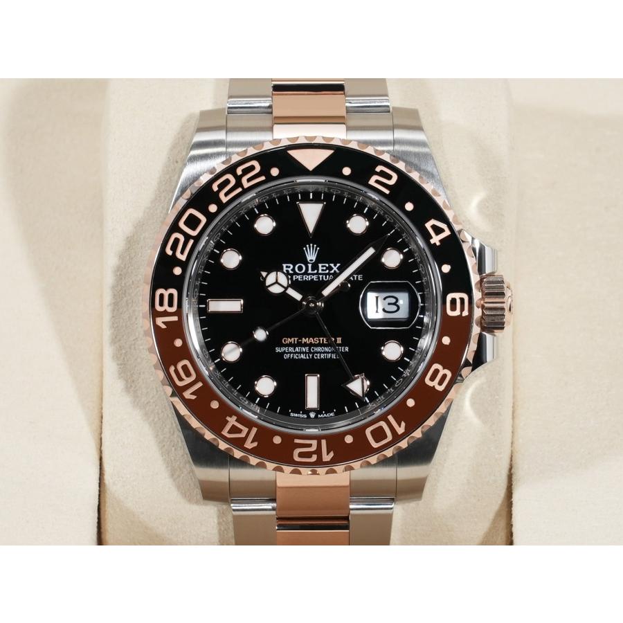 ロレックス GMTマスターII Ref.126711CHNR SS/ERG ブラック文字盤 | GMTマスター | 01
