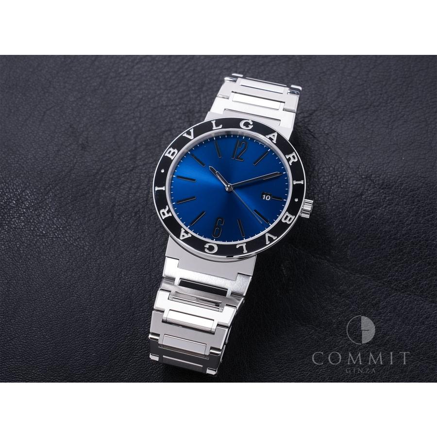 ブルガリ ブルガリブルガリ Ref.103720 SS ブルー文字盤 | BVLGARI | 10