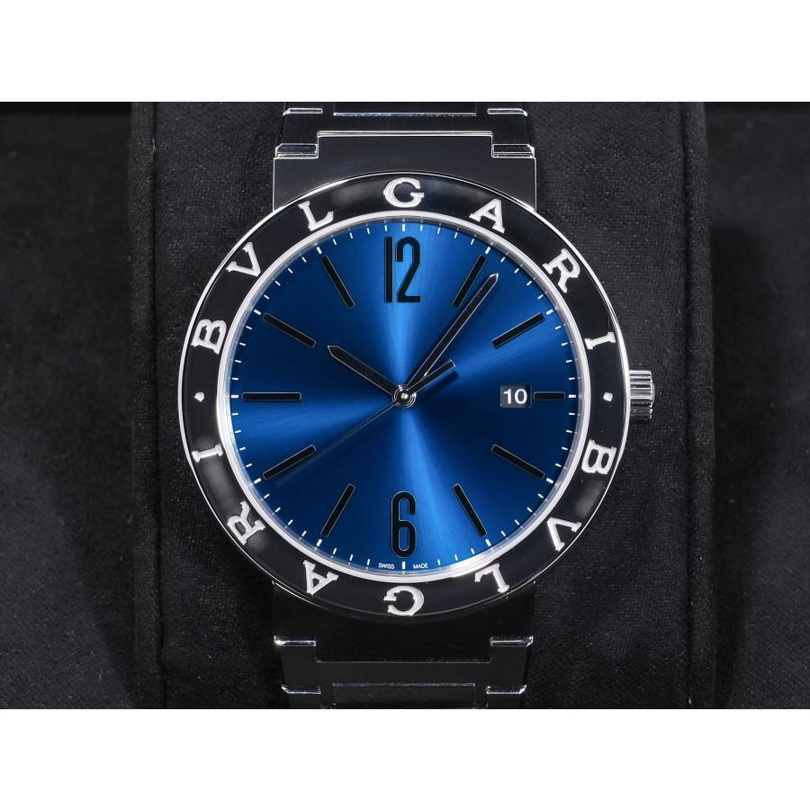 ブルガリ ブルガリブルガリ Ref.103720 SS ブルー文字盤 | BVLGARI | 01