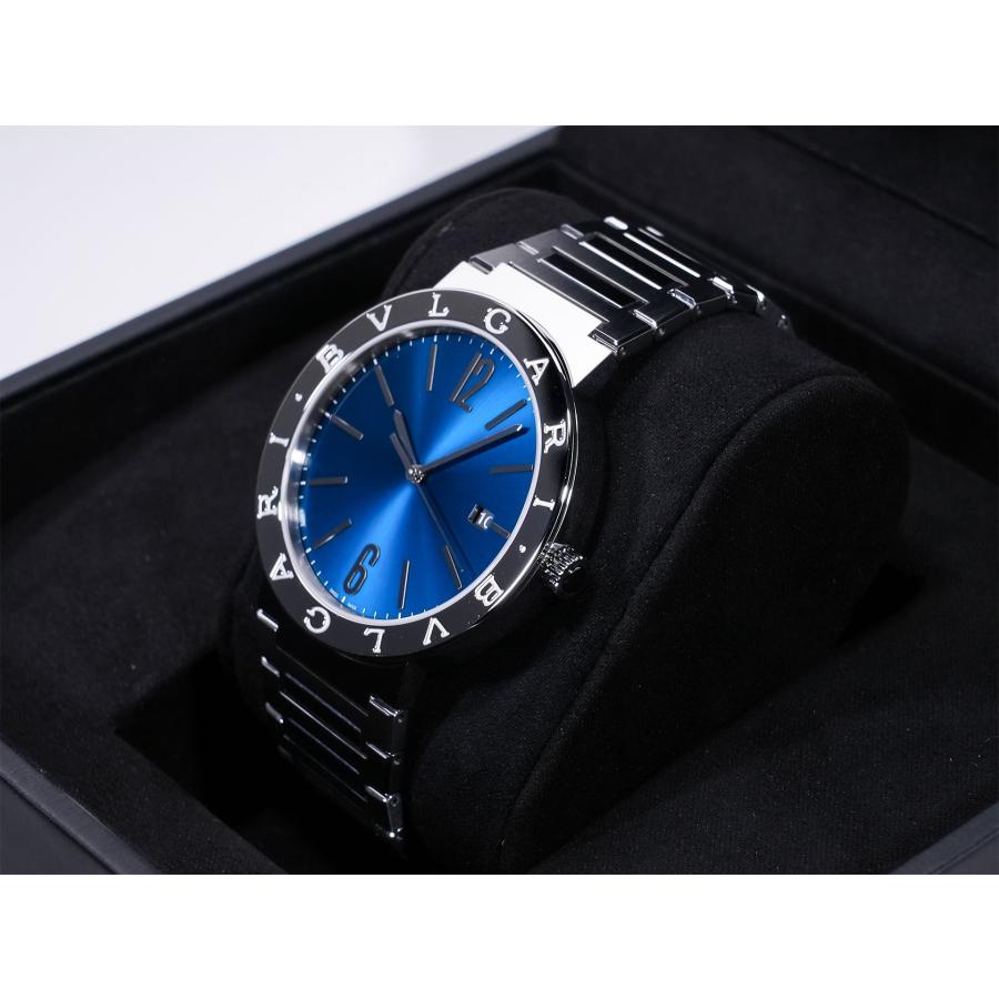 ブルガリ ブルガリブルガリ Ref.103720 SS ブルー文字盤 | BVLGARI | 03
