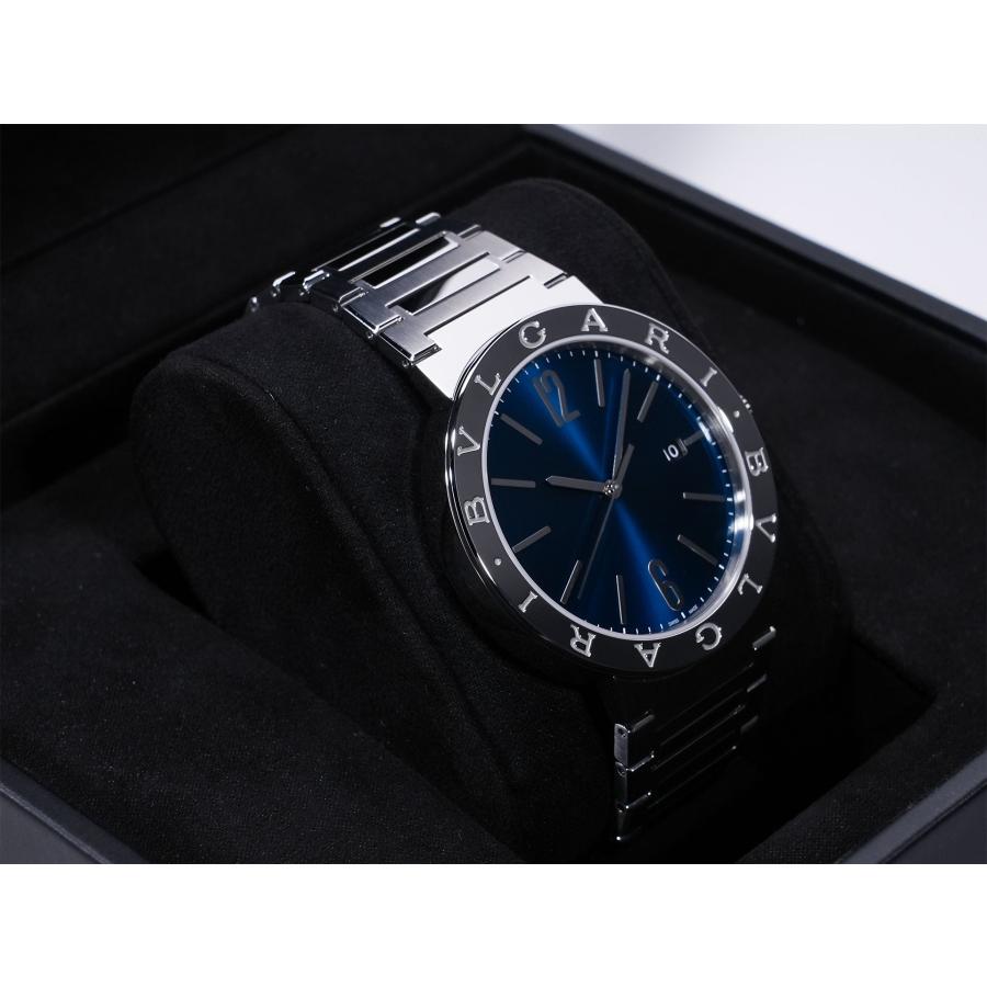 ブルガリ ブルガリブルガリ Ref.103720 SS ブルー文字盤 | BVLGARI | 04