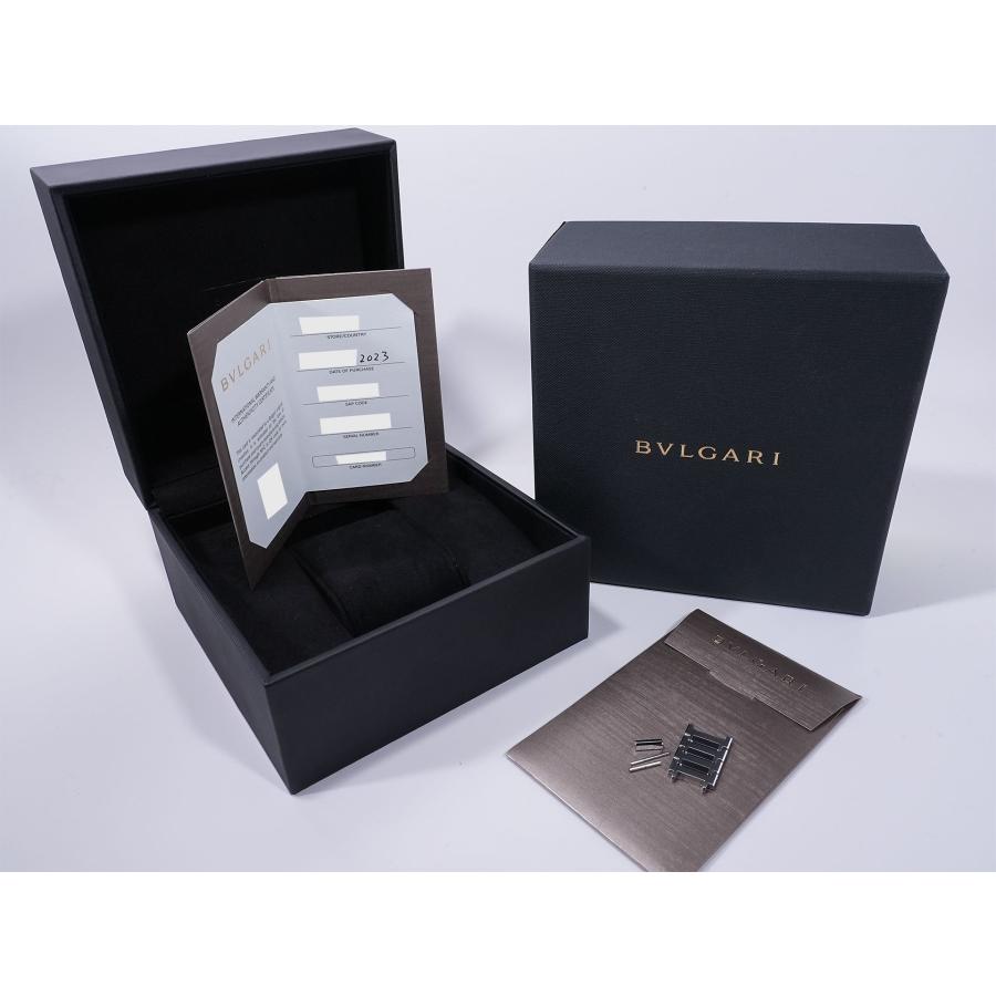 ブルガリ ブルガリブルガリ Ref.103720 SS ブルー文字盤 | BVLGARI | 09